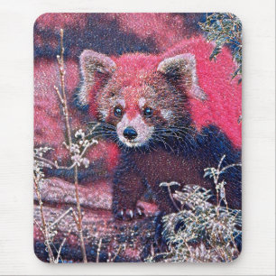Tapis De Souris GlitzyAnimal_RedPanda_005