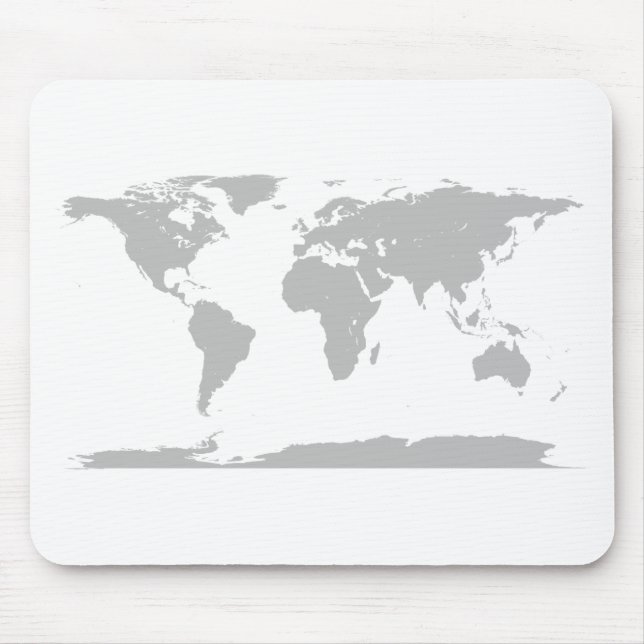 Tapis De Souris globe gris (Devant)