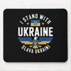 Tapis De Souris Gloire à l'aigle de l'Ukraine Conception Pro-Ukrai