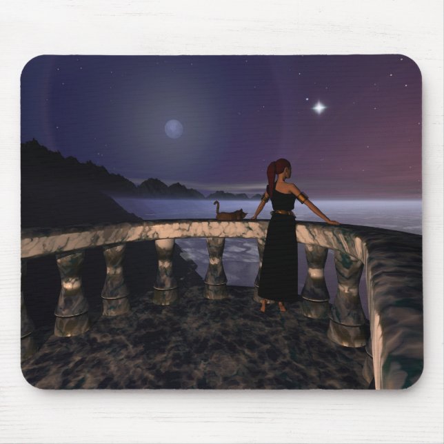 Tapis De Souris Gloire de matin Mousepad (Devant)