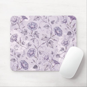 Tapis De Souris Glorieuses de matin lavande poussiéreuse Élégant f