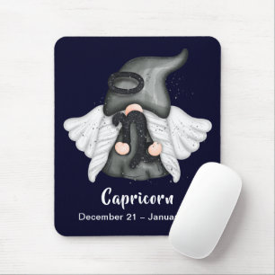 Tapis De Souris Gnome Capricorne Astrologie Signe Angel Souris Pad