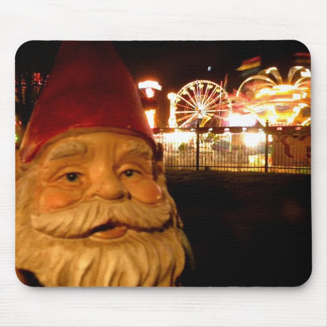 Tapis De Souris Gnome de carnaval (Devant)