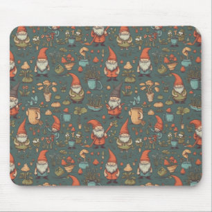 Tapis De Souris Gnome Garden Mousepad