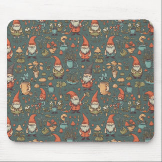 Tapis De Souris Gnome Garden Mousepad