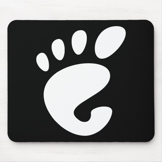 Tapis De Souris Gnome - Linux - OSS FSF (Devant)