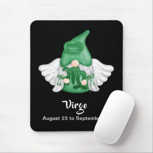 Tapis De Souris Gnome Virgo Astrologie Signal Angel Mouse Pad