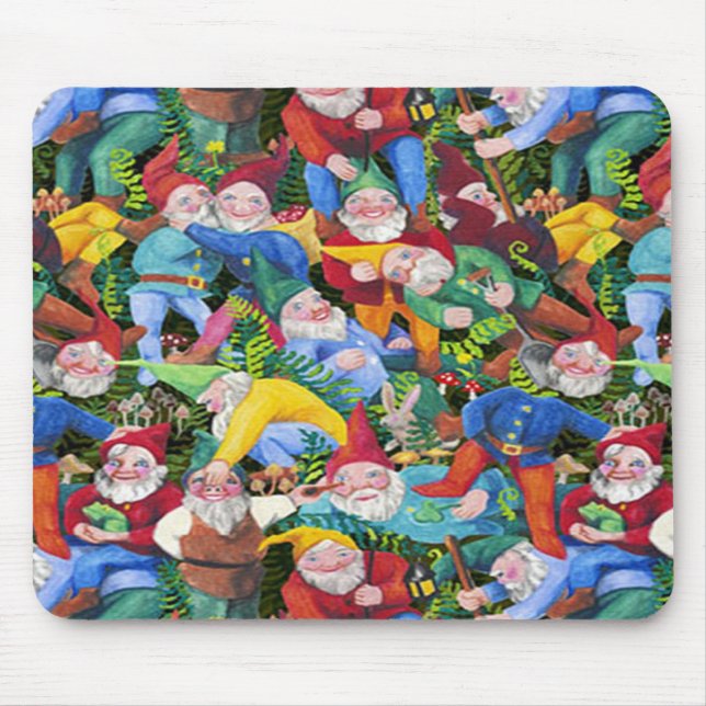 Tapis De Souris Gnomes (Devant)