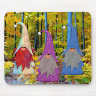 Tapis De Souris Gnomes Trio Mousepad