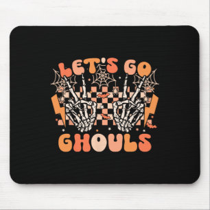 Tapis De Souris Go Ghouls Halloween Skeleton Costume Retro G