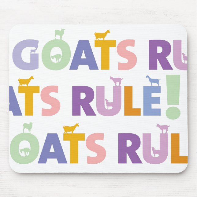 TAPIS DE SOURIS GOATSRULE.CR, GOATSRULE.CR, GOATSRULE.CR (Devant)