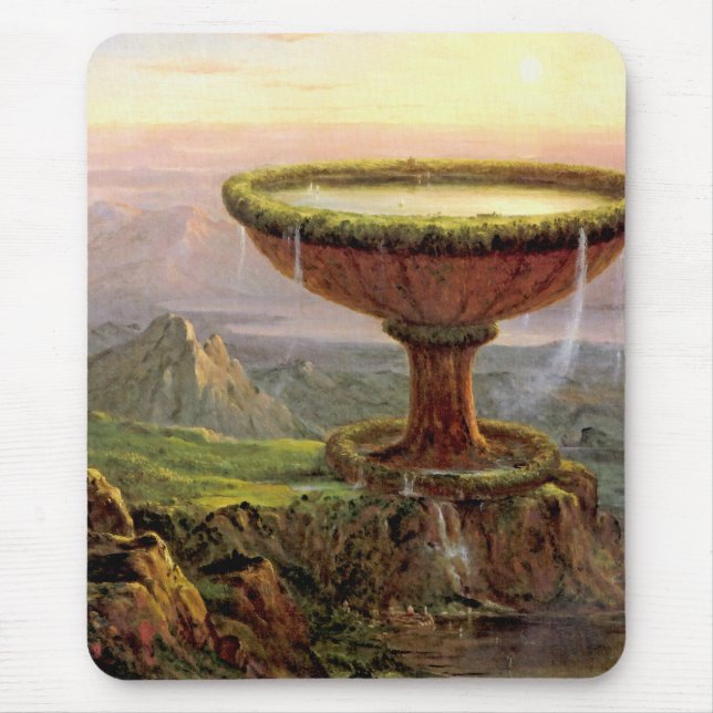 Tapis De Souris Goblet de Titan par Thomas Cole (Devant)