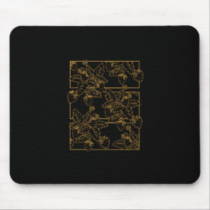 Tapis De Souris Goblincore Cottagecore Academia Esthétique Fraise