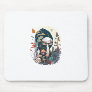 Tapis De Souris Goblincore esthétique et Bota de champignon Cottag