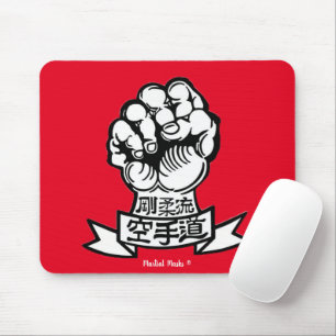 Tapis De Souris Goju Ryu Fist Logo