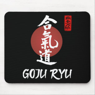 Tapis De Souris Goju Ryu Karate Uniforme Goju Ryu Uniforme Calligr