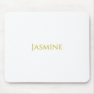 Tapis De Souris Gold Color Plain Minimalist Nom professionnel