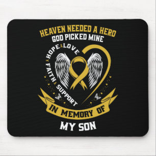 Tapis De Souris Gold Heaven avait besoin d'un héros Dieu a choisi