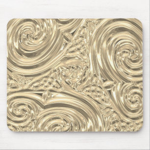 Tapis De Souris Gold look élégant victorien art nouveau