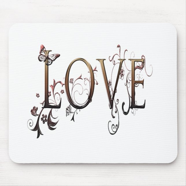 Tapis De Souris Gold Love (Devant)
