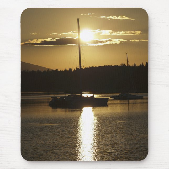 Tapis De Souris "Golden Cruise" Voilier Mousepad (Devant)