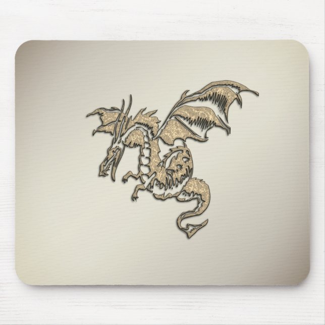 Tapis De Souris Golden Dragon (Devant)