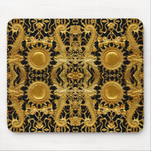 Tapis De Souris golden dragon