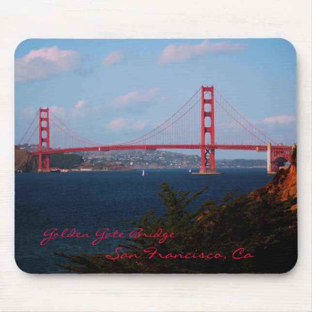 Tapis De Souris Golden gate bridge Mousepad (Devant)