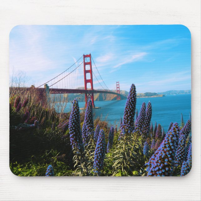 Tapis De Souris Golden Gate Bridge San Francisco Californie Photo (Devant)