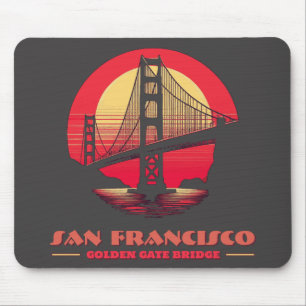 Tapis De Souris Golden Gate Bridge San Francisco Californie USA