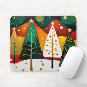Tapis De Souris Golden Holiday Grove