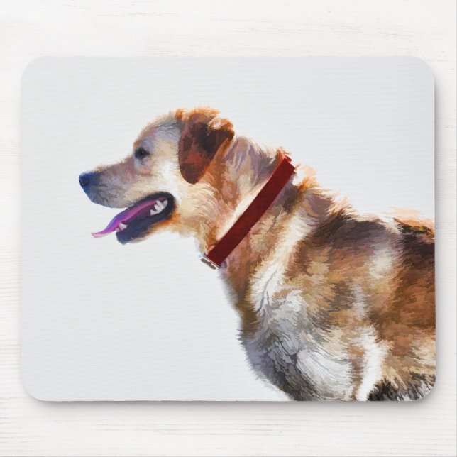 Tapis De Souris Golden Labrador Retriever Dog-lover Cadeau (Devant)