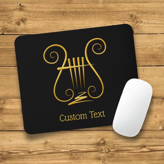 Tapis De Souris Golden lyre (Créateur téléchargé)