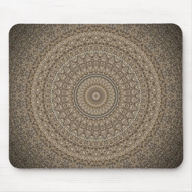 Tapis De Souris Golden Mandala (Devant)
