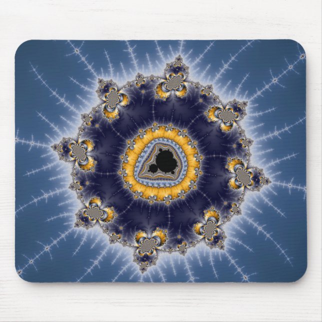 Tapis De Souris Golden Mandelbrot - Fractal Mousepad (Devant)