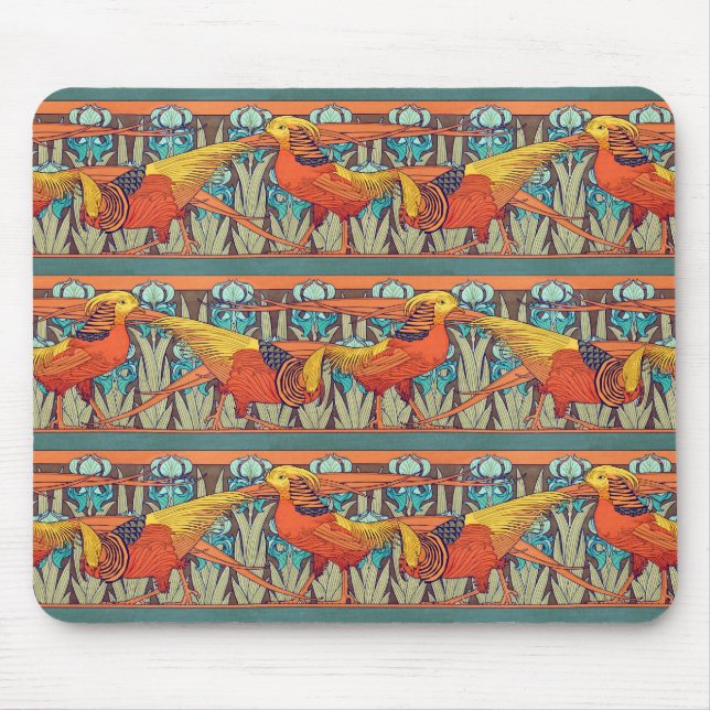 Tapis De Souris Golden Pheasant Retro (Devant)