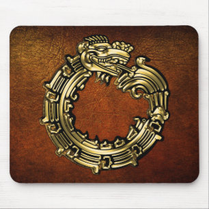 Tapis De Souris Golden Quetzalcoatl