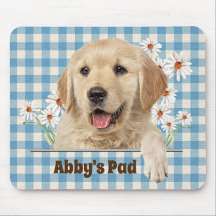 Tapis De Souris Golden Retriever et Daisy Souris