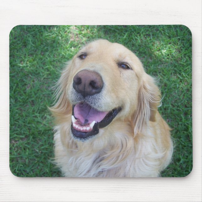 Tapis De Souris Golden retriever Mousepad (Devant)