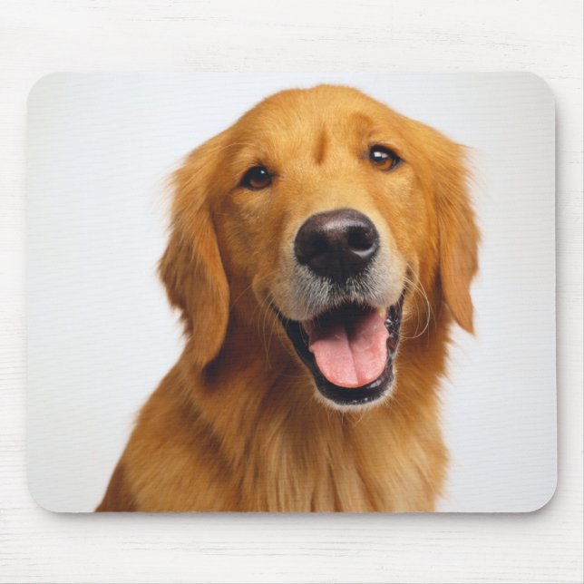 Tapis De Souris Golden Retriever Smile (Devant)