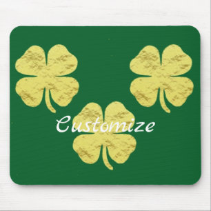 Tapis De Souris Golden Shamrocks Thunder_Cove