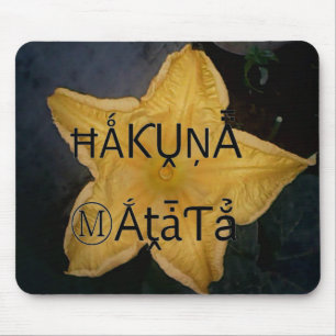 Tapis De Souris Golden Star Hakuna Matata