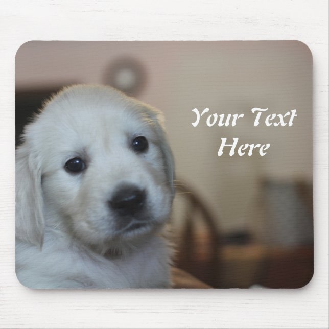 Tapis De Souris Goldens à la crème anglaise (Devant)