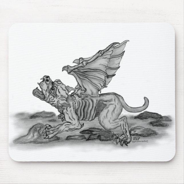 Tapis De Souris Golem Gargoyle (Devant)