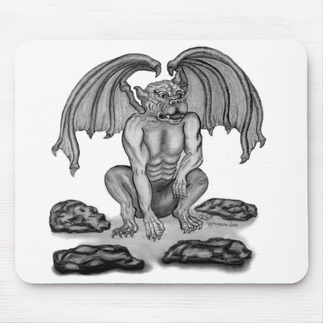 Tapis De Souris GOLEM - Gargoyle (Devant)