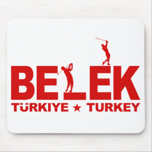 Tapis De Souris GOLF BELEK mousepad - rouge