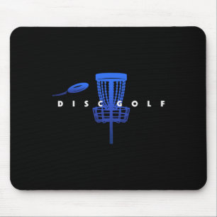 Tapis De Souris Golf de disque stylisé cool avec sket et disque -