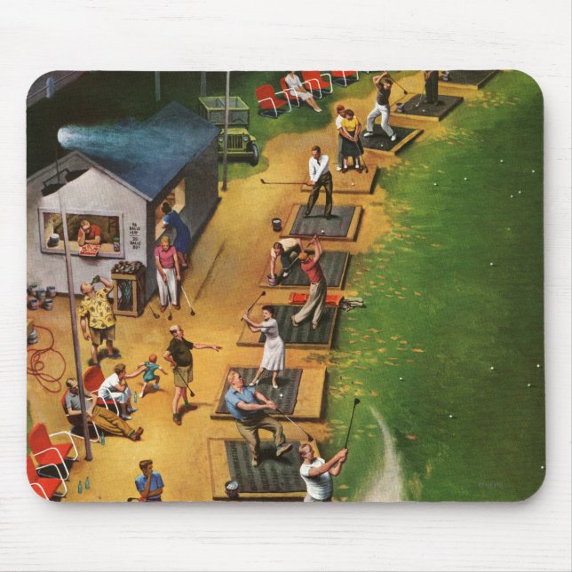 Tapis De Souris Golf Driving Range par John Falter (Devant)