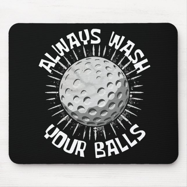 Tapis De Souris Golf drôle (Devant)
