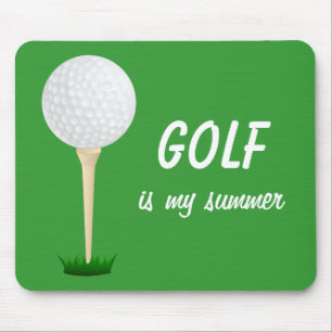 Tapis De Souris Golf est mon Summer Golf Ball Tee Green